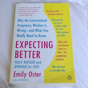 EUC Expecting Better Book by Emily Oster